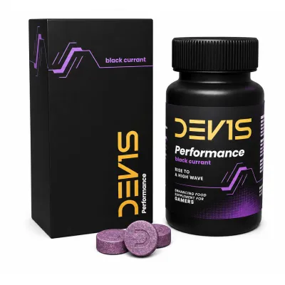 DEV1S PERFORMANCE černý rybíz - suplement